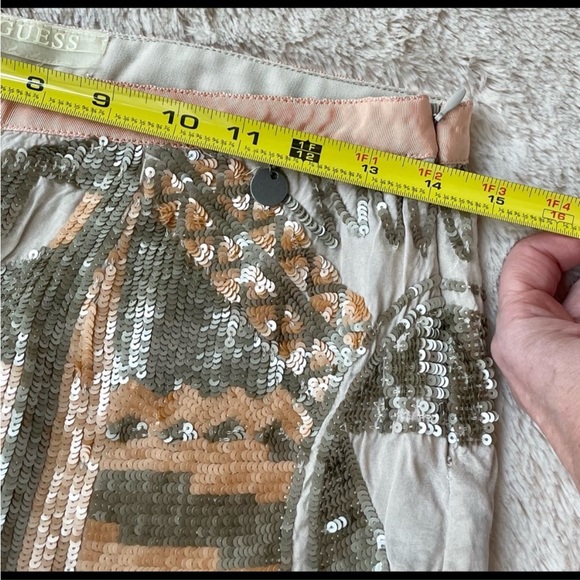 Guess sequins mini skirt size 28 - Picture 6 of 9